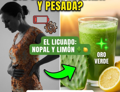 El “Licuado de Oro Verde”: Nopal y Limón para Limpiar y Revitalizar