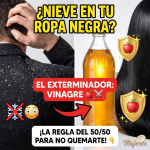 ¿Hombros Nevados en Pleno Calor? Conoce al “General Vinagre”: El Exterminador de Caspa que Tienes en la Cocina ¿Hombros Nevados en Pleno Calor? Conoce al “General Vinagre”: El Exterminador de Caspa que Tienes en la Cocina