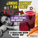 ¿Andas “Guango” y Sin Pilas? Conoce al “Conde Betabel” y su Jugo Vampiro para Revivirte