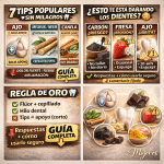 “Tips” populares para apoyar la salud bucal