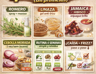 Remedios caseros populares para el cabello (México/LatAm)