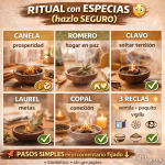 Quemar especias “con intención”: significado tradicional y cómo hacerlo de forma segura