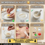 Mezcla casera con membrana de huevo: para qué sirve y cómo hacerlo