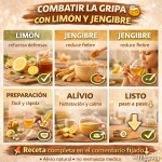 Cómo Combatir la Gripa Naturalmente con Limón y Jengibre Cómo Combatir la Gripa Naturalmente con Limón y Jengibre